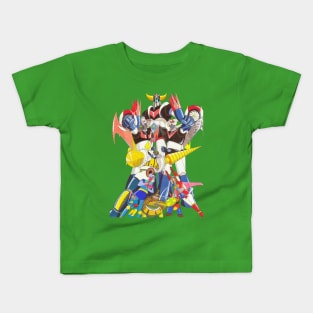 NagaiSuperRobots NoBackground Kids T-Shirt